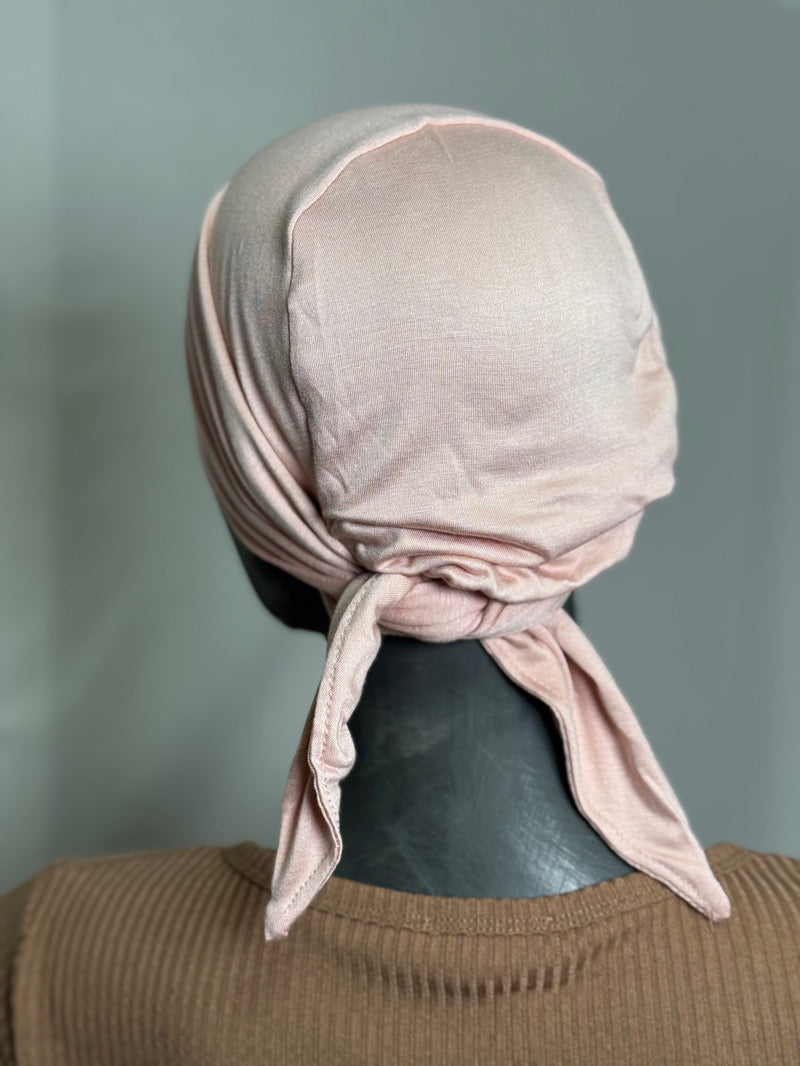 Blush sidottava alushuivi takaa – kevyt ja pehmeä hijab musliminaisille jokapäiväiseen käyttöön
